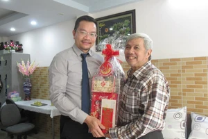 Đoàn Luật sư TP.HCM đến thăm và chúc Tết các luật sư "cây đa cây đề"