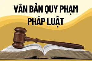 Bộ Tư pháp giải đáp một số nội dung tại Luật Ban hành văn bản quy phạm pháp luật