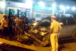 Tai nạn giao thông với xe biển số xanh, 1 người tử vong