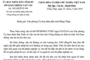 Bộ phận nghiệp vụ tự thu phí tùy tiện, lãnh đạo Sở GTVT nhận lỗi
