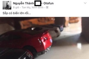 Dàn siêu xe mô hình gây “bão” trên mạng là của học sinh