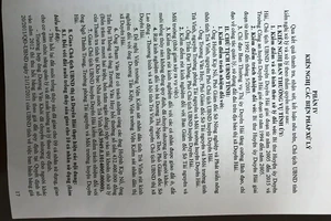 Trà Vinh: Kiểm điểm xử lý hàng loạt cán bộ dính đất đai