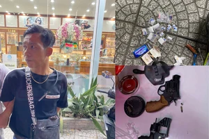 Thu giữ 2 khẩu súng từ nghi can vận chuyển ma tuý ở Cần Thơ