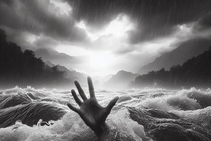 Rủ nhau đi thả lưới, hai anh em ruột đuối nước tử vong thương tâm. Ảnh minh hoạ AI.