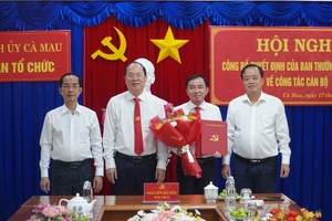 Cà Mau có tân Trưởng Ban Tổ chức Tỉnh ủy