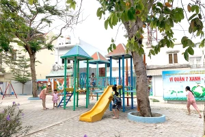 ​Biến nơi đầy rác thành công viên, đường hoa