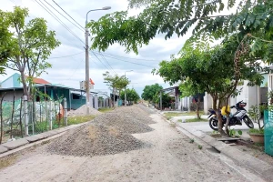 Sau khi báo phản ánh, dân được làm thảm đường