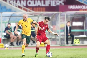 Tiến Linh được báo Trung Quốc nhắc đến với hai bàn thắng vào lưới U-22 TQ. Ảnh: ANH THỎA