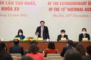 Quốc hội họp kỳ bất thường từ ngày 4 đến 11-1-2022