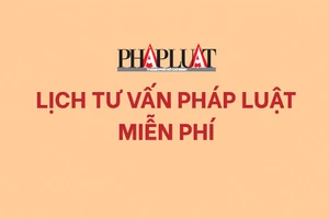 Lịch tư vấn pháp luật miễn phí