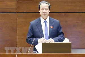 Bộ trưởng Bộ GD&ĐT Nguyễn Kim Sơn sẽ chủ trì Hội nghị bộ trưởng Giáo dục ASEAN lần thứ 12, tổ chức vào ngày 13-10. Ảnh: DOÃN TẤN/TTXVN