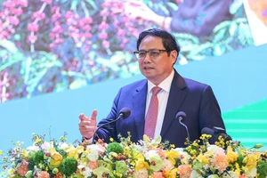 Thủ tướng Phạm Minh Chính phát biểu tại hội nghị. Ảnh: Chinhphu.vn