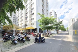 Một dự án nhà ở xã hội tại huyện Bình Chánh (TP.HCM). Ảnh: KIÊN CƯỜNG