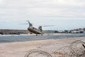 Sân bay dã chiến Gò Hội. Ảnh: Tư liệu