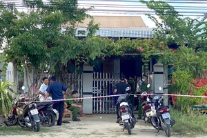 Chủ trại heo đã mua bình khí CO về đầu độc cả nhà. Ảnh: ĐB