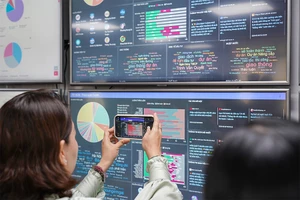 Phần mềm Lắng nghe mạng xã hội bằng trí tuệ nhân tạo (AI) của TP.HCM vừa được ra mắt. Ảnh: MINH HOÀNG