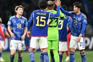 Nhật Bản đang chiếm lợi thế sau trận thắng Triều Tiên 1-0 ở trận lượt đi. Ảnh: GETTY