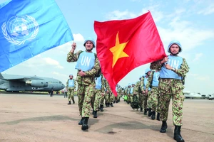 Việt Nam yêu chuộng hòa bình là thành viên có trách nhiệm, tham gia tích cực, chủ động và hiệu quả hơn vào công việc chung của Liên hợp quốc trong xử lý các thách thức toàn cầu. Ảnh: BÁO CHÍNH PHỦ