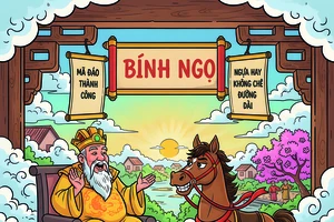 Ngọc hoàng dặn Ngựa đầu năm