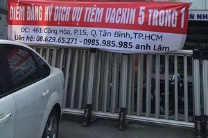Bộ Y tế chỉ đạo xác minh vụ công ty thiết bị vệ sinh nhận chích ngừa! 