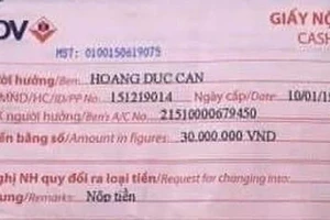 Chuyển công an vụ cựu Thanh tra Chính phủ lấy tiền dân 