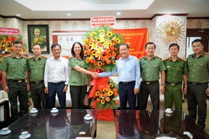 Công an TP.HCM ghi nhận báo Pháp Luật TP.HCM làm tốt định hướng dư luận