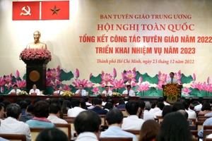 Năm 2022, ngành Tuyên giáo đã làm tốt vai trò 'đi trước mở đường, đi cùng thực hiện'