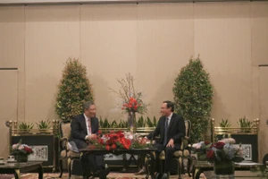 Bí thư TP.HCM Nguyễn Văn Nên tiếp Bộ trưởng Bộ Thương mại Trung Quốc