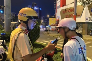 Công an TP.HCM sẽ tạm giữ phương tiện người vi phạm nồng độ cồn 