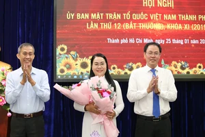 Bà Nguyễn Thị Kim Thuý làm Phó Chủ tịch Uỷ ban MTTQ Việt Nam TP.HCM