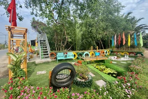 Huyện Bình Chánh: Biến điểm đen về rác thành sân chơi thiếu nhi