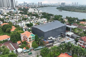 Toàn cảnh công trình 1.000 m2 xây sai phép, vượt tầng ở TP Thủ Đức, TP.HCM