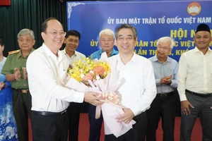 Ủy ban MTTQ Việt Nam TP.HCM hiệp thương tân Chủ tịch 