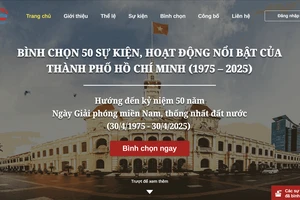 TP.HCM mời người dân bình chọn 50 sự kiện nổi bật dịp 50 năm Ngày Giải phóng miền Nam, thống nhất đất nước