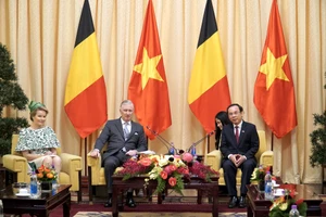 Bí thư TP.HCM Nguyễn Văn Nên hội kiến Nhà vua Vương quốc Bỉ và Hoàng hậu