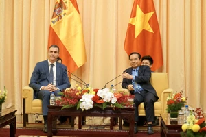 Chủ tịch TP.HCM Nguyễn Văn Được hội kiến Thủ tướng Tây Ban Nha