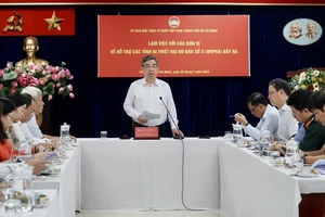 TP.HCM hỗ trợ tỉnh Nghệ An 3 tỉ đồng, Đồng Tháp 1 tỉ đồng khắc phục hậu quả bão số 3