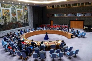 Hội đồng Bảo an Liên Hợp Quốc họp ngày 27-10, tại TP New York, Mỹ. ẢNH: REUTERS