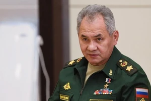 Bộ trưởng Bộ Quốc phòng Nga Sergey Shoigu. ẢNH: SPUTNIK