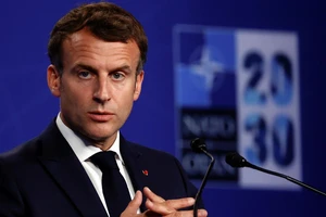 Tổng thống Pháp Emmanuel Macron. ẢNH: REUTERS