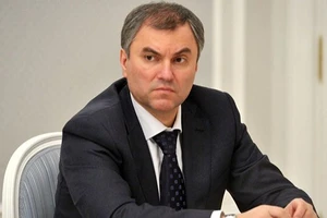Chủ tịch Duma Quốc gia (Hạ viện Nga) - ông Vyacheslav Volodin. Ảnh: TASS