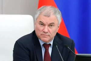 Chủ tịch Duma Quốc gia (Hạ viện Nga) - ông Vyacheslav Volodin. Ảnh: RIA NOVOSTI