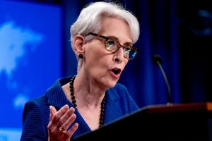 Thứ trưởng Ngoại giao Mỹ - bà Wendy Sherman. Ảnh: REUTERS