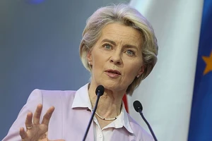 Chủ tịch Ủy ban châu Âu - bà Ursula von der Leyen. Ảnh: AP