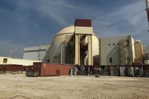 Lò phản ứng hạt nhân của Iran tại tỉnh Bushehr (phía nam thủ đô Tehran). Ảnh: AP