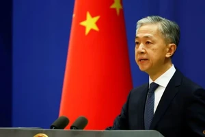 Phát ngôn viên Bộ Ngoại giao Trung Quốc - Uông Văn Bân. Ảnh: REUTERS