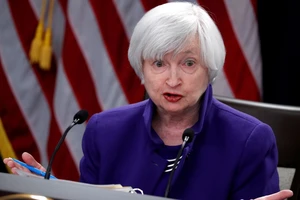 Bộ trưởng Tài chính Mỹ - bà Janet Yellen. Ảnh: REUTERS