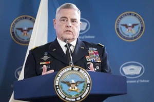 Chủ tịch Hội đồng Tham mưu trưởng Liên Quân Mỹ, Tướng Mark Milley. Ảnh: AP