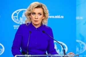 Phát ngôn viên Bộ Ngoại giao Nga Maria Zakharova. Ảnh: TASS