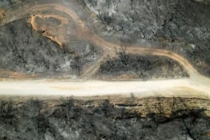 Cháy rừng tại Hy Lạp phá hủy diện tích lớn hơn TP New York